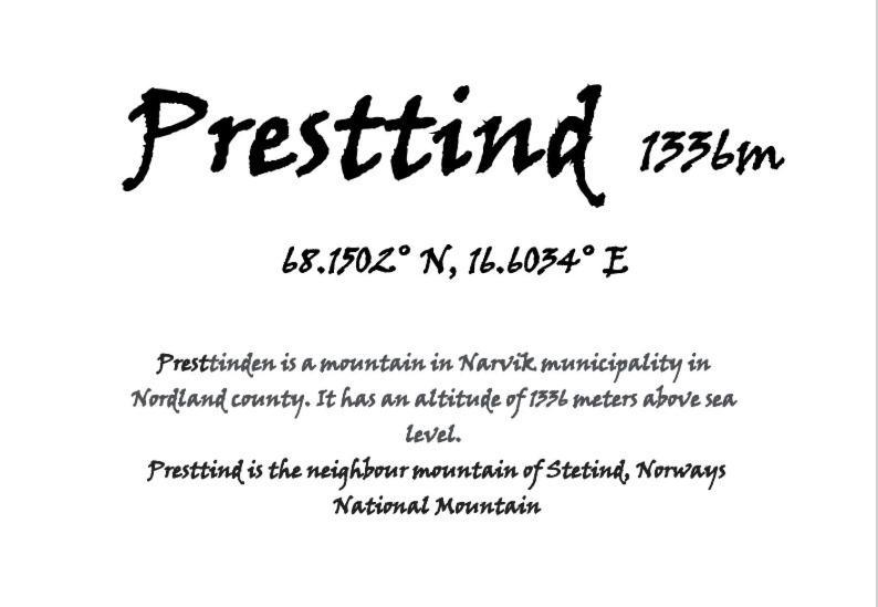 Presttind - Studio Apartment With Free Parking Нарвик Екстериор снимка